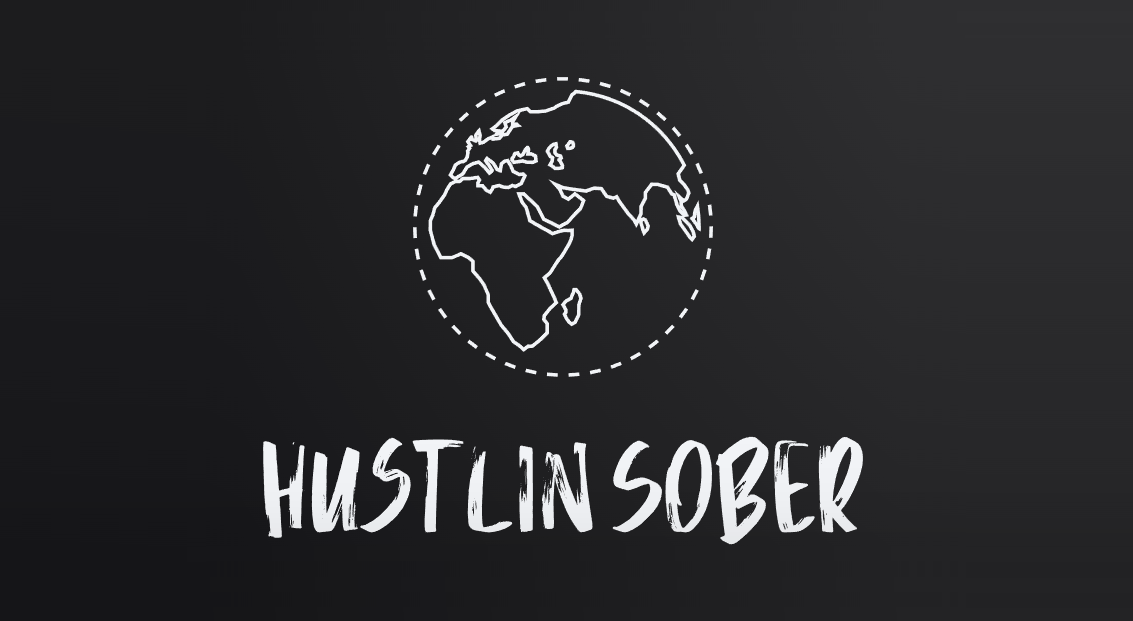 Digital Nomad Hustlin Sober Banner