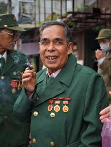 Veteran Vietnam Ha Giang Old Man Military Uniform